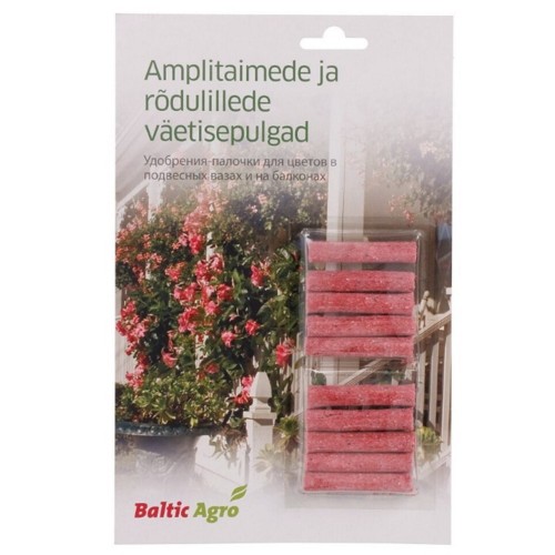 Ampli-rõdulillede väetisepulgad Baltic Agro 10 tk
